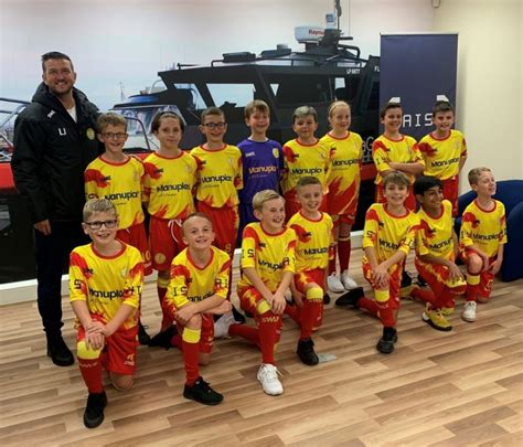 Ais Division Manuplas Sponsors Under 11 Football Team In Devon Ais