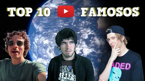🌍 Top 10 Youtubers MÁs Famosos Del Mundo 🌍 2020 Youtube