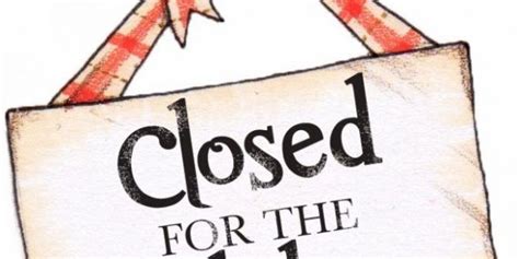 Closed For The Holidays Sign Free Download Holiday Signs Closed
