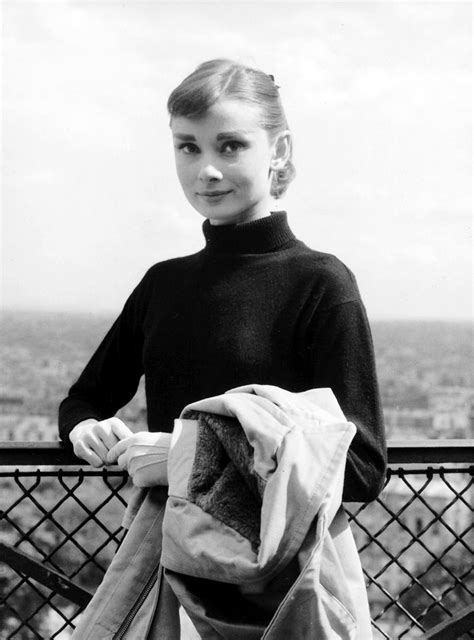 We Had Faces Then — Audrey Hepburn 1956 In Paris For The Filming Of