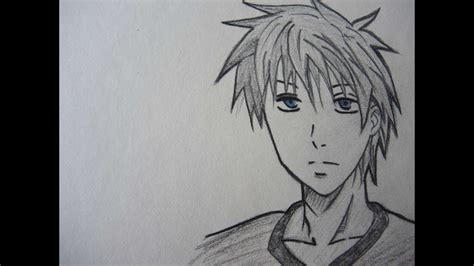 How To Draw Simple Realistic Male Manga Face Creepy