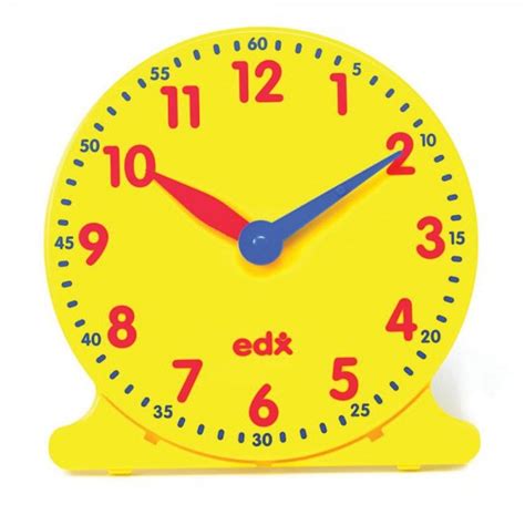 12 Hour Demonstration Clock Primary Maths From Early Years Resources Uk