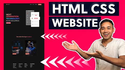 Html Css And Javascript Website Design Tutorial Beginner Project Fully Responsive Youtube
