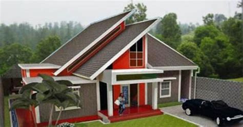 Desain rumah 1 lantai dengan atap yang tinggi. Desain Atap Rumah Minimalis dengan Atap Baja Ringan ...