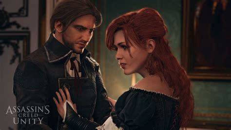 Assassins Creed Unitys Beautiful New Screenshots Show Arno Elise And Co Op Gameplay