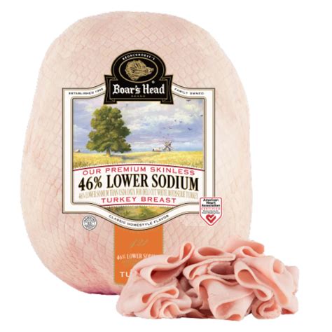 Boar S Head Grab Go Lower Sodium Turkey Breast Fresh Sliced Deli