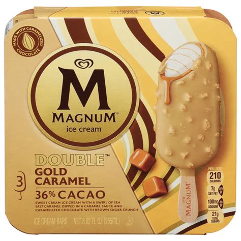 Save On Magnum Ice Cream Bars Double Gold Caramel 3 Ct Order Online