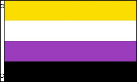 Non Binary NB Genderqueer GQ LGBT X Cm X Cm Flag Amazon
