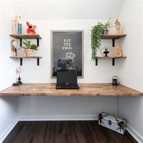 15 Wall Mounted Desk Designs For Diy Enthusiasts