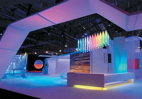 City Of Lights Exhibition Stand Design Exhibition Stand Booth Design