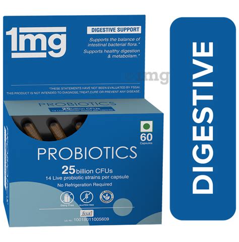 1mg probiotics 25 billion cfus capsule buy box of 60 capsules at best price in india 1mg