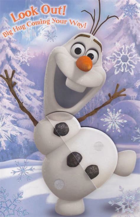 Simply select the retailer you'd like to purchase a gift card from then you'll enter the name and email of the recipient and send. Frozen - Olaf Birthday Card - Honeycomb Concertina Front ...