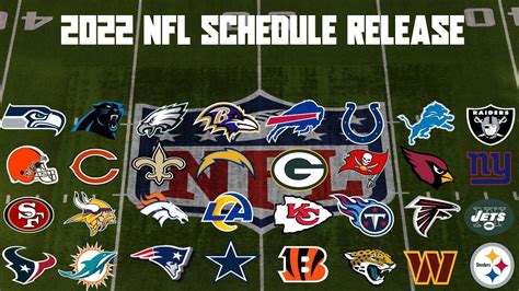 2022 Nfl Schedule Release Live Reaction And Breakdown Youtube