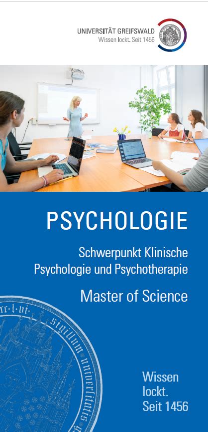 Psychologie Mit Schwerpunkt Klinische Psychologie Und Psychotherapie