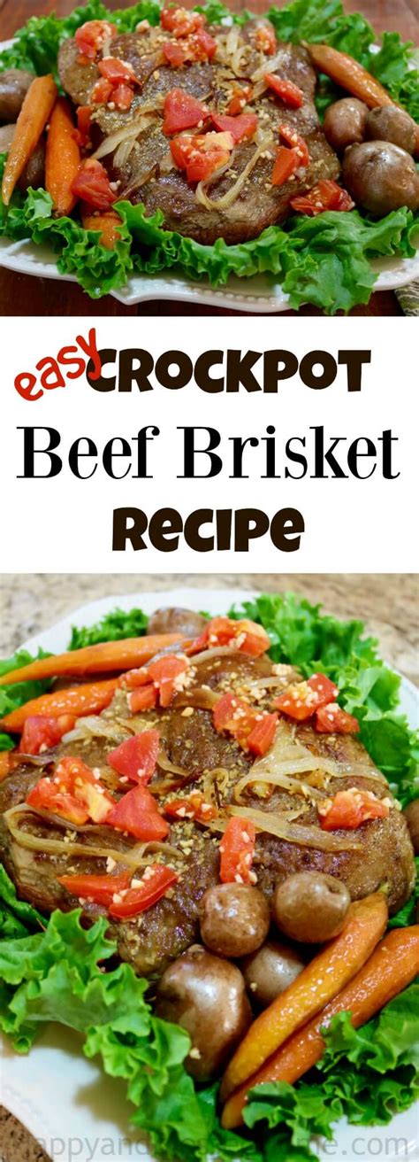1/4 cup (60ml) extra virgin olive oil. Easy Crockpot Beef Brisket Recipe - Happy and Blessed Home