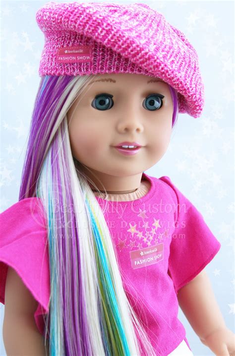 Elegance Wig Starry Sprinkles Custom American Girl Dolls American