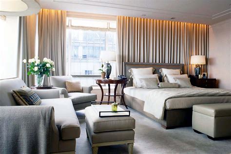 Understated Master Bedroom In A High Rise In New York City City Bedroom