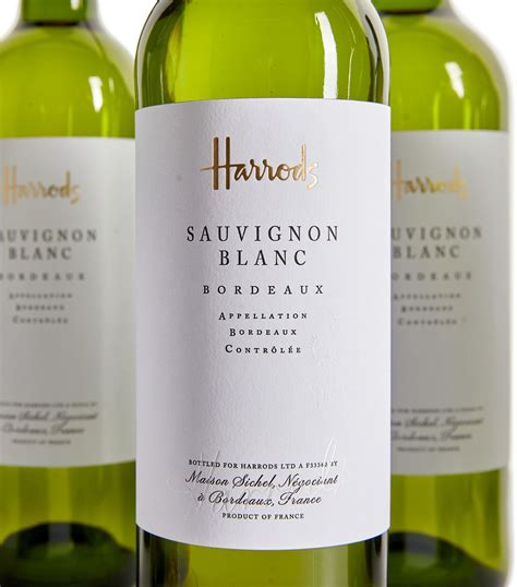 Harrods Bordeaux Sauvignon Blanc Wine Case 12 Bottles Harrods Ch