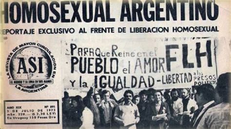 aniversario sexualidad en los 70 hace 50 años se fundaba el frente de liberación homosexual