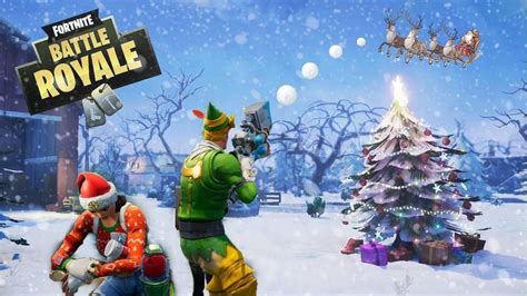 4k Fortnite Christmas Wallpaper For Iphone Android And Desktop Page