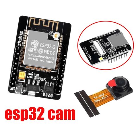 Ov2640 Camera Module For Esp32 Cam Esp32 Wifi 5v Bluetooth Development