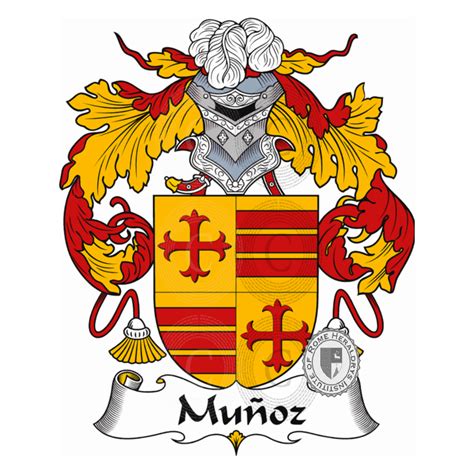 Munoz familia heráldica genealogía escudo Munoz