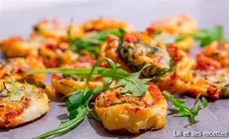 Aperitifs & mise en bouche. Feuilletés apéritif à l'italienne | Feuilletés apéritif ...