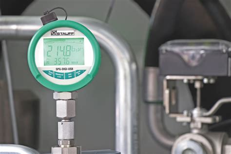 Digital Pressure Gauge With Data Logger And Usb Interface