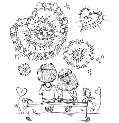Heart coloring pages are a great way to wear your heart on your sleeve and share it with someone you love. Coloring pages for adults: Love, printable, free to ...