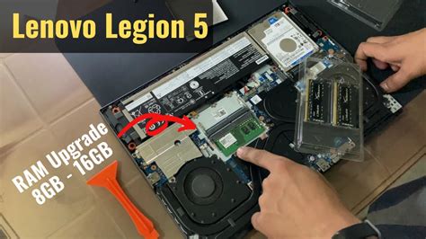 Lenovo Legion 5 Ryzen 7 4800h Ram Upgrade Youtube