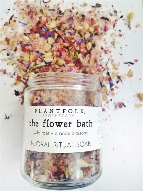 The Flower Bath Wild Rose Orange Blossom Floral Ritual Soak