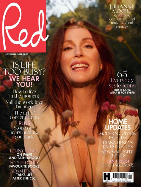 Julianne Moore Red Magazine Uk November 2019 Issue Celebmafia