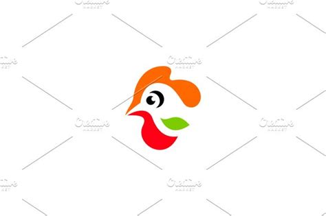 Head Cock Creative Logo Templates ~ Creative Market