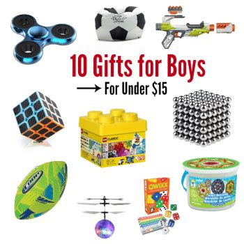 Traditional names exist for some of them: Fun Birthday Gifts for 10-Year-Old Boy or Girl - Fun-Squared