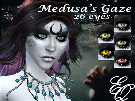 Evilquinzels Medusas Gaze Eyes Sims 4 Medusa Sims