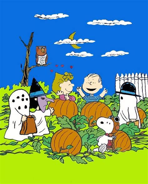 The Great Pumpkin Charlie Brown Peanuts Gang Halloween Peanuts