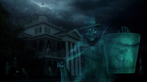 Haunted Mansion With Ghost Images Hd Movies Wallpapers Hd Wallpapers