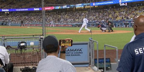 Seats Behind Home Plate At Dodger Stadium Elcho Table