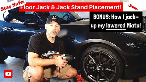 Nd Mazda Miata Jack Points And Jack Stand Placement How To Jack Up