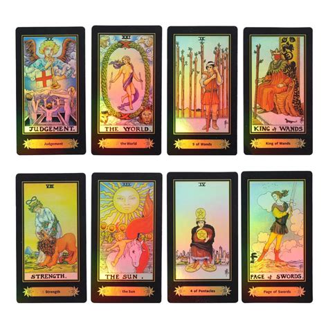 Toys Tarot Cards For Beginner Deck Vintage 78 Cards Rider Waite Future