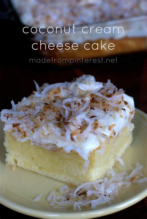 Coconut Cream Cheese Cake T This Grandma Is Fun