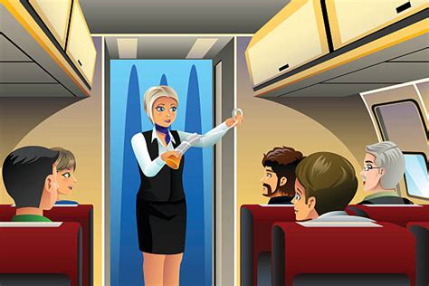 Best Cabin Crew Illustrations Royalty Free Vector Graphics And Clip Art