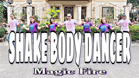 Shake Body Dancer Magic Fire Dance Fitness Zumba Youtube