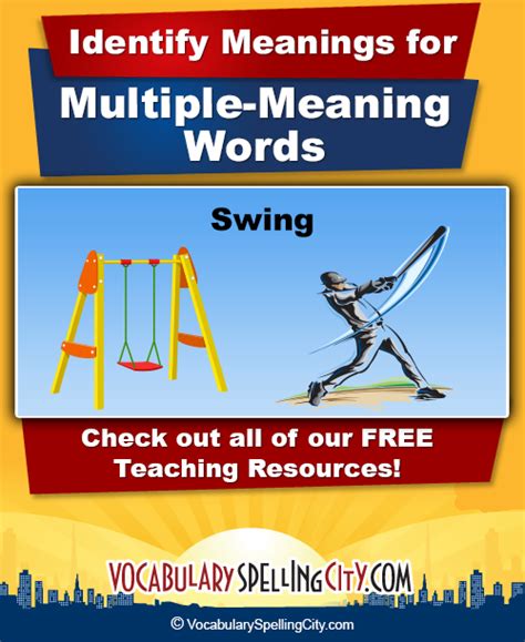 Find 46 synonyms for in other words and other similar words that you can use instead based on 2 separate contexts from our thesaurus. Multiple Meaning Words List - Homonyms Spelling List ...