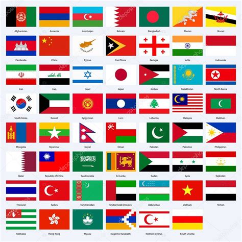 Lista 101 Foto Banderas De Países Con Sus Nombres Mirada Tensa