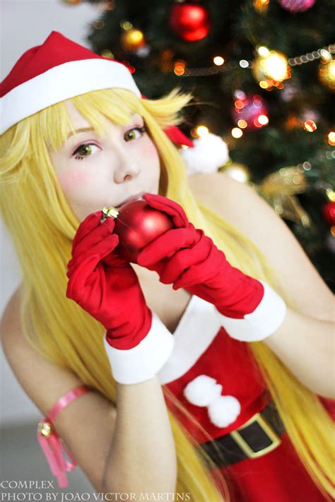 Oshino Shinobu Christmas Costume From Monogatari By Jessicacomplex On