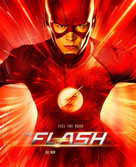 Image The Flash Season 3 Poster Feel The Rushpng Arrowverse Wiki