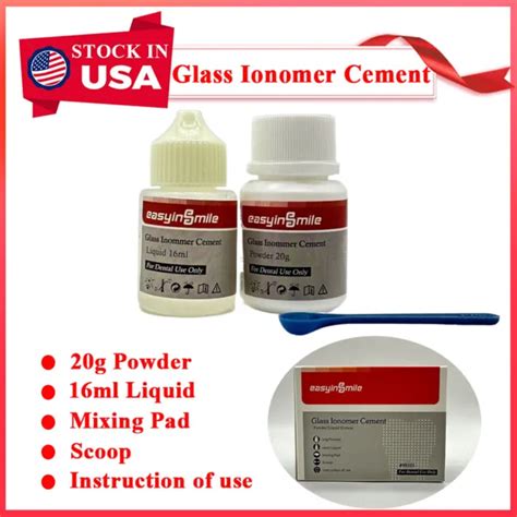 Permanent Dental Cement Glass Ionomer Crown Bridge Veneer Luting