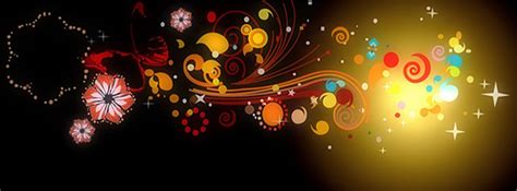Abstract Artistic Lights Abstract Artistic Facebook Cover Maker