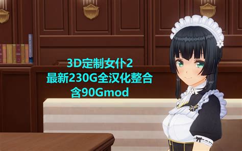 【整合】最新300g精翻汉化整合 3d定制女仆2 com3d2 p档